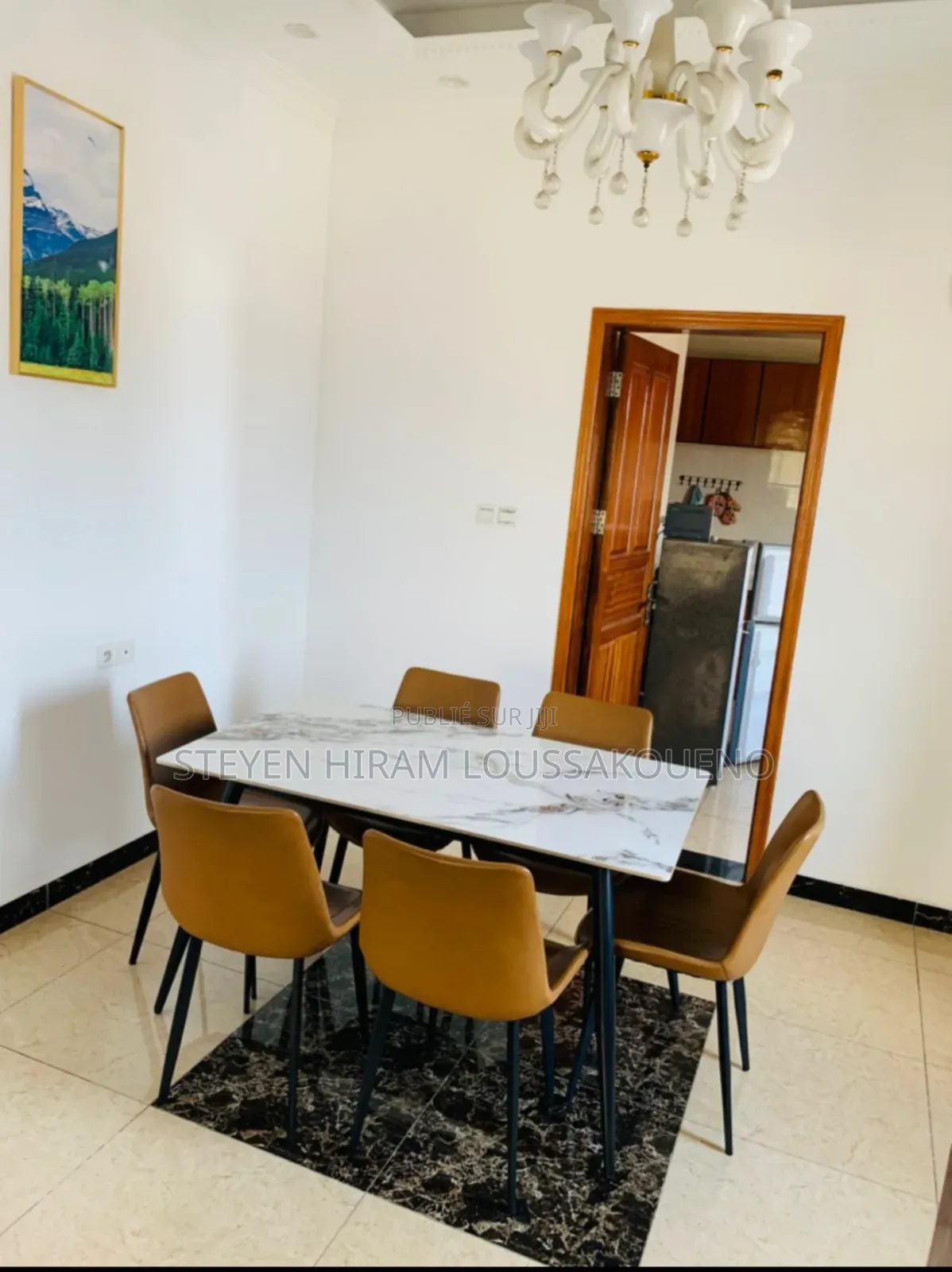 Meublé 4chbre Appartement dans Appartement Meublé, Moungali à Louer