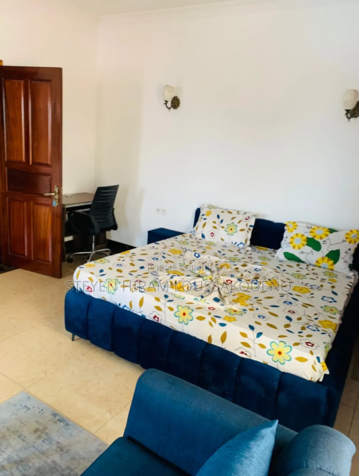 Meublé 4chbre Appartement dans Appartement Meublé, Moungali à Louer