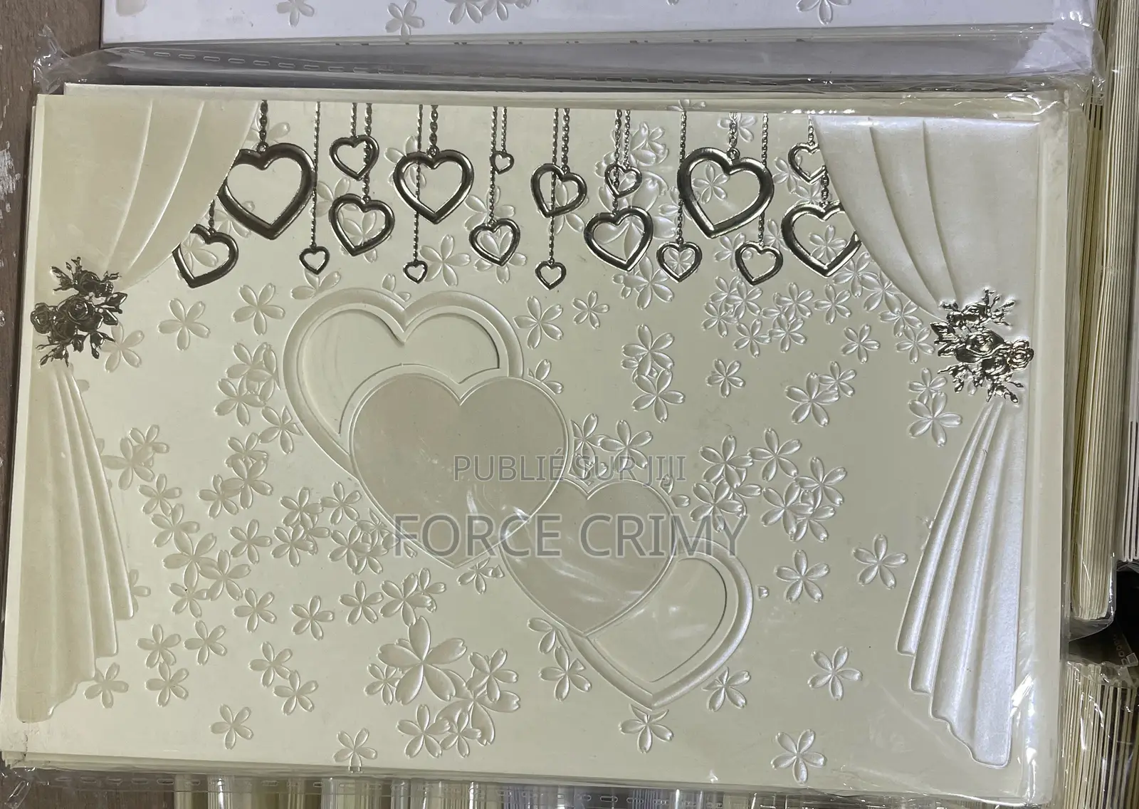 Lot De 10 Cartes d'Invitation Mariage