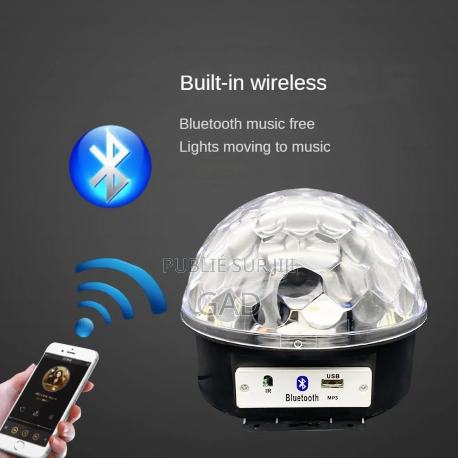 Veilleuse Rechargeable Bluetooth