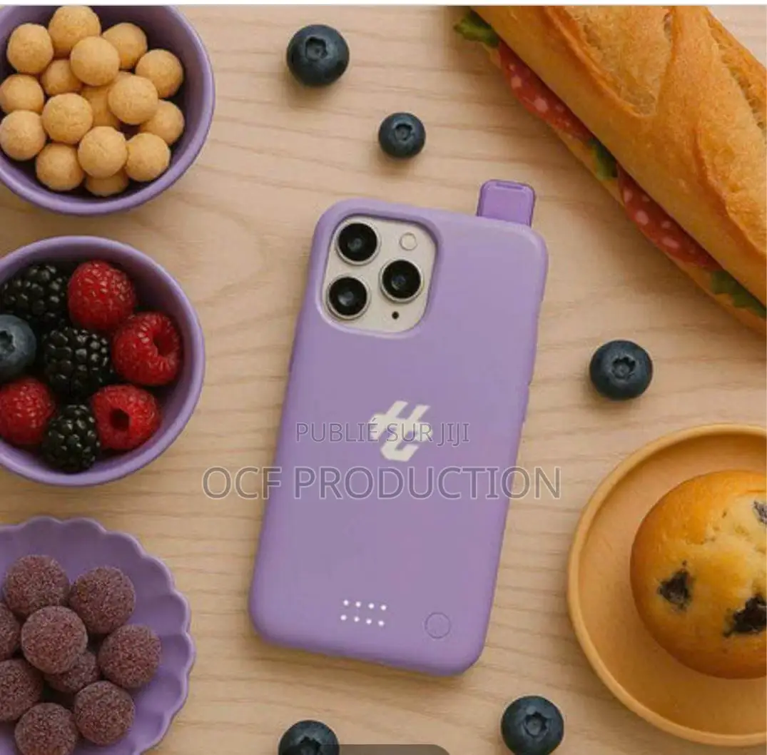 Puffs Hc ( Coque iPhone) Chargeable Magnétique Sur Téléphone