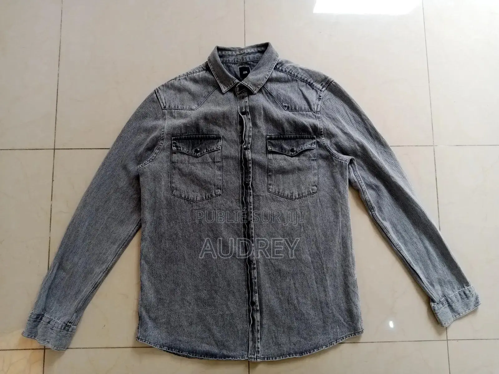 Chemise en Jean Gris