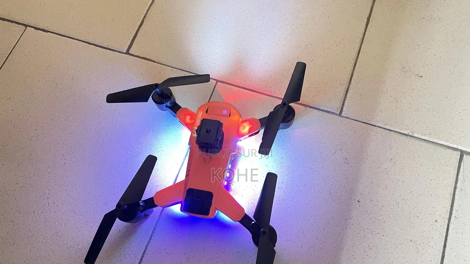 Drone K7s Un Peu Neuf + Accessoires + Sac + Deux Batteries + Hélices