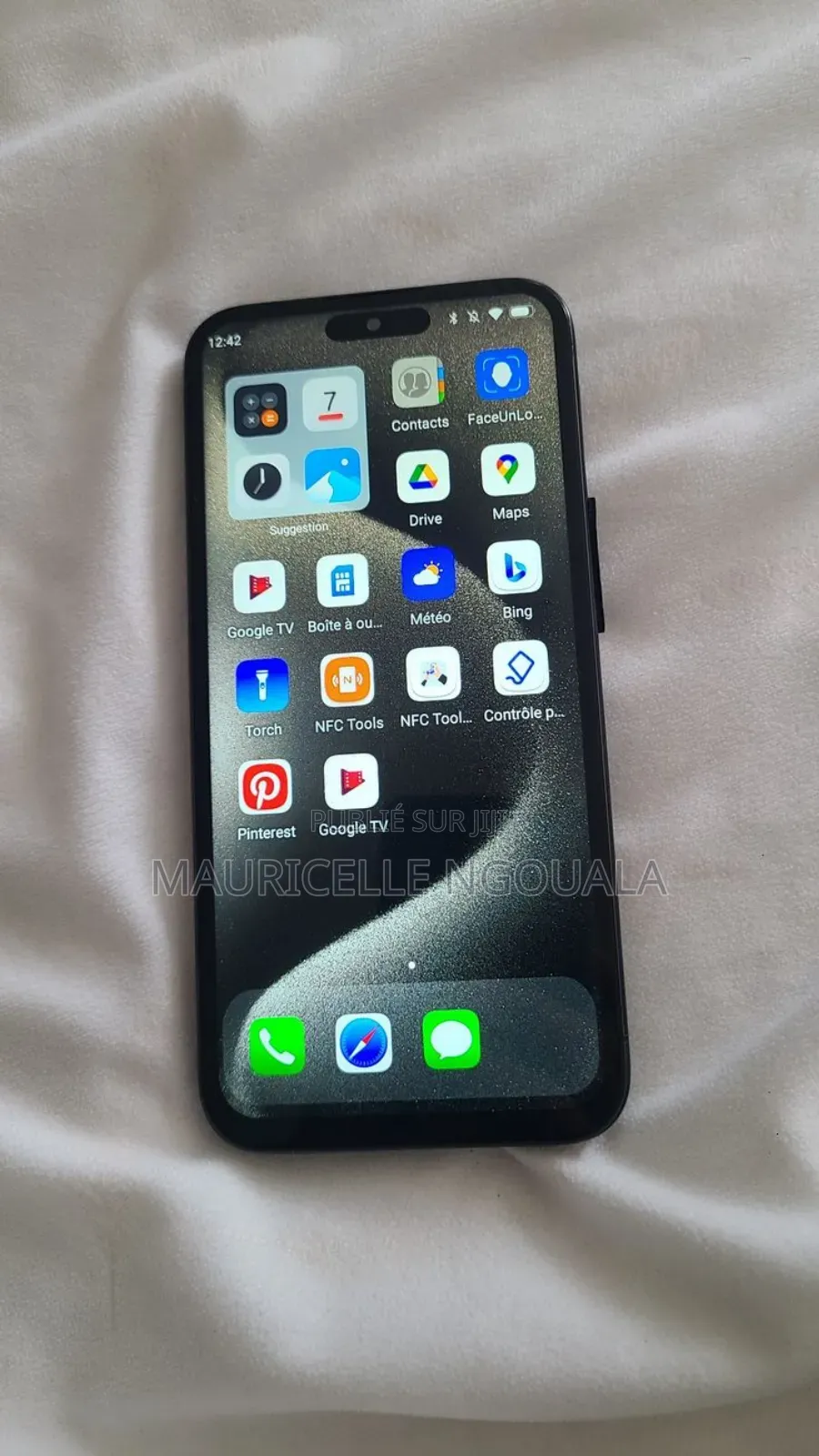 Nouveau Apple iPhone 16 128 GB Noir