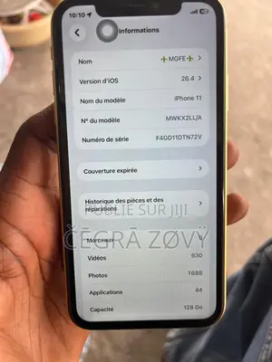 Apple iPhone 11 128 GB Jaune