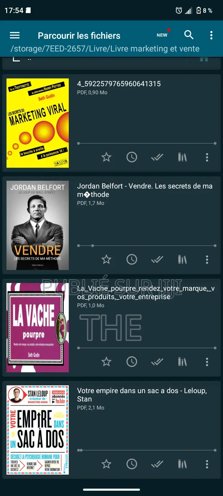 Livres Vendue en Lot De 6