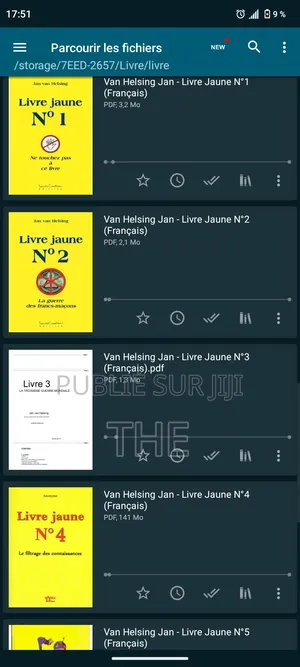 Livres Vendue en Lot De 6