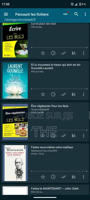 Livres Vendue en Lot De 6