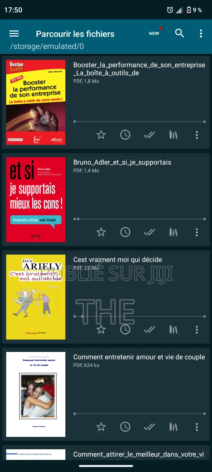Livres Vendue en Lot De 6