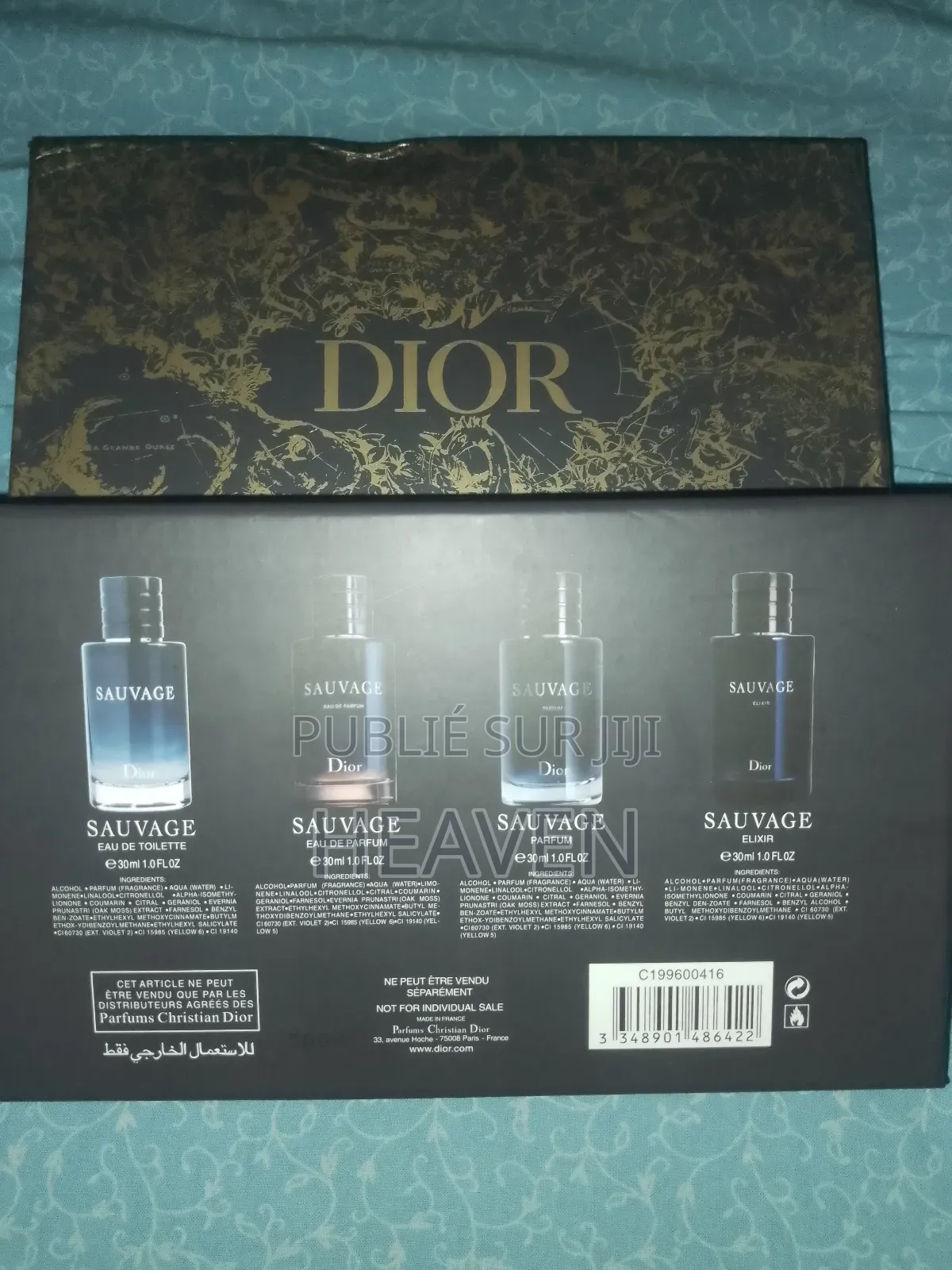 Coffret De 4 Parfums Dior De 30ml