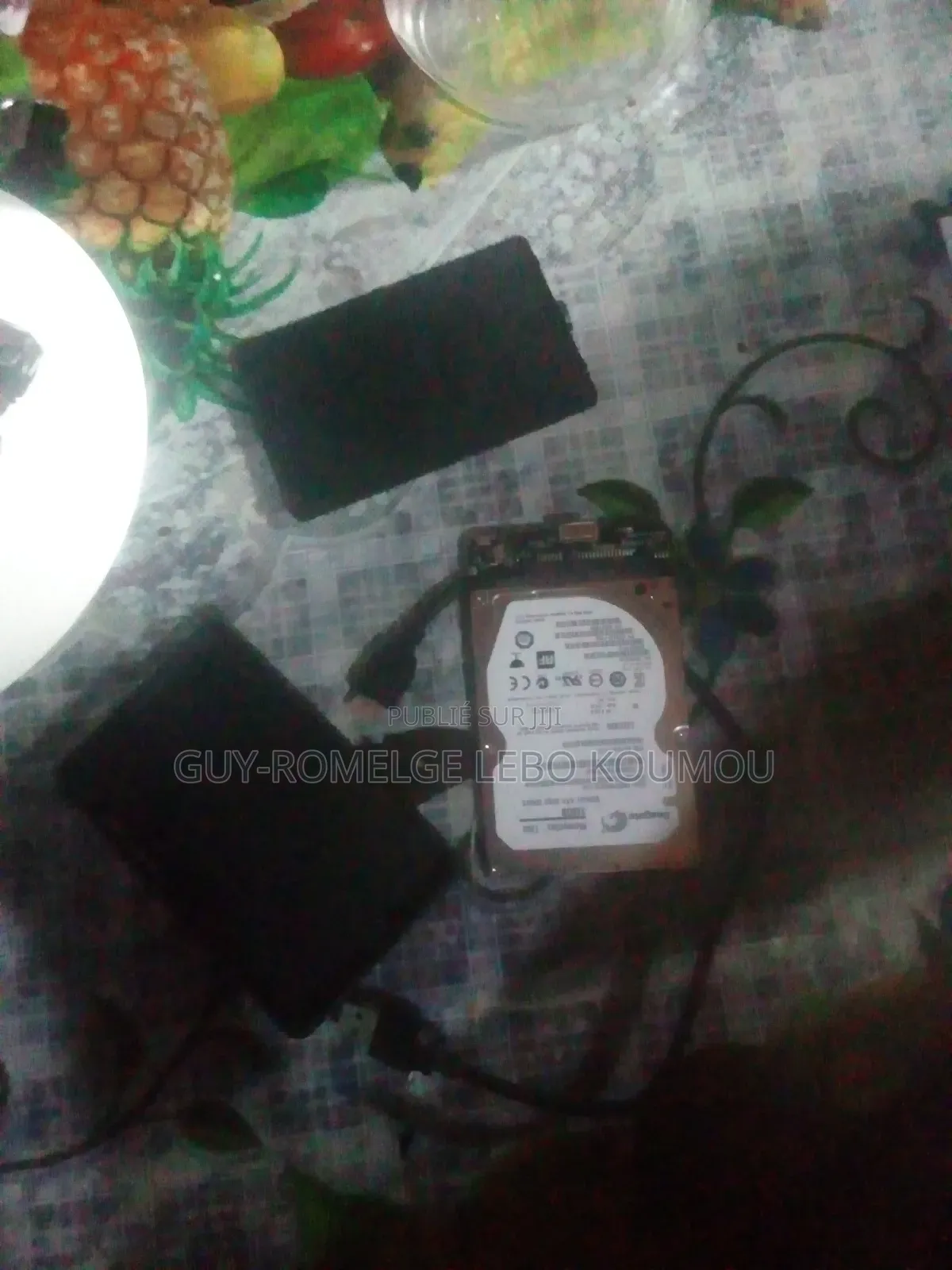 Disque Dur De 500gb Avec Le Boîtier Et Le Câble (Stockage Externe)