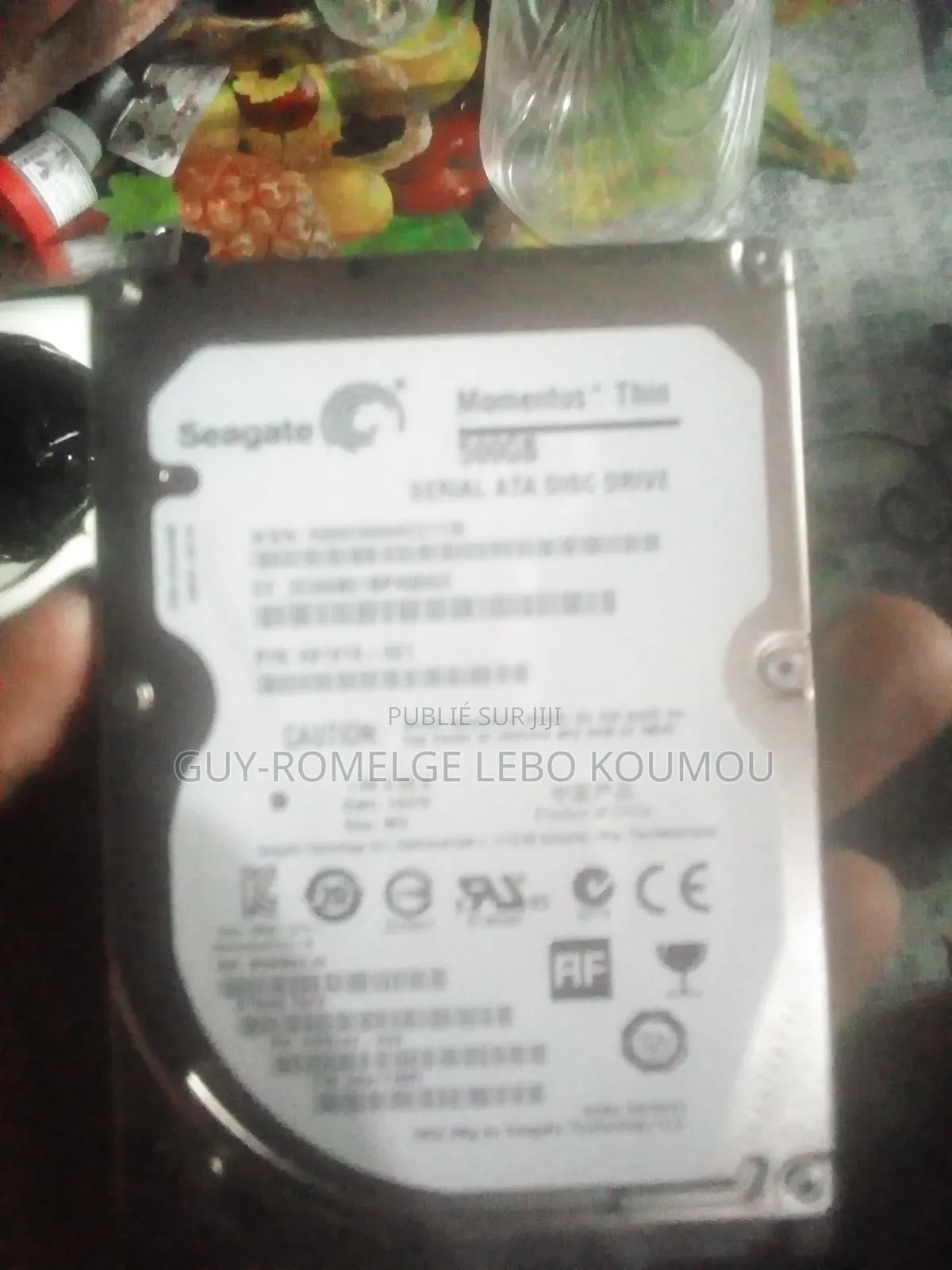 Disque Dur De 500gb Avec Le Boîtier Et Le Câble (Stockage Externe)