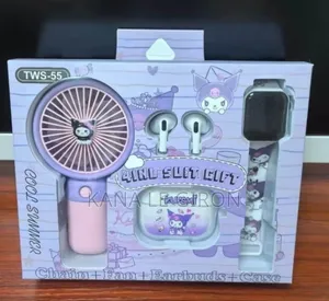 Kit Airpods + Ventilo + Montre