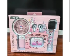 Kit Airpods + Ventilo + Montre