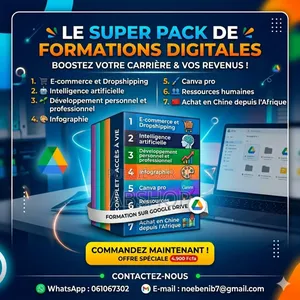 Pack De 7 Formations Professionnels