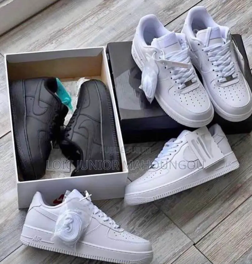 Air Force Blanche Et Noir
