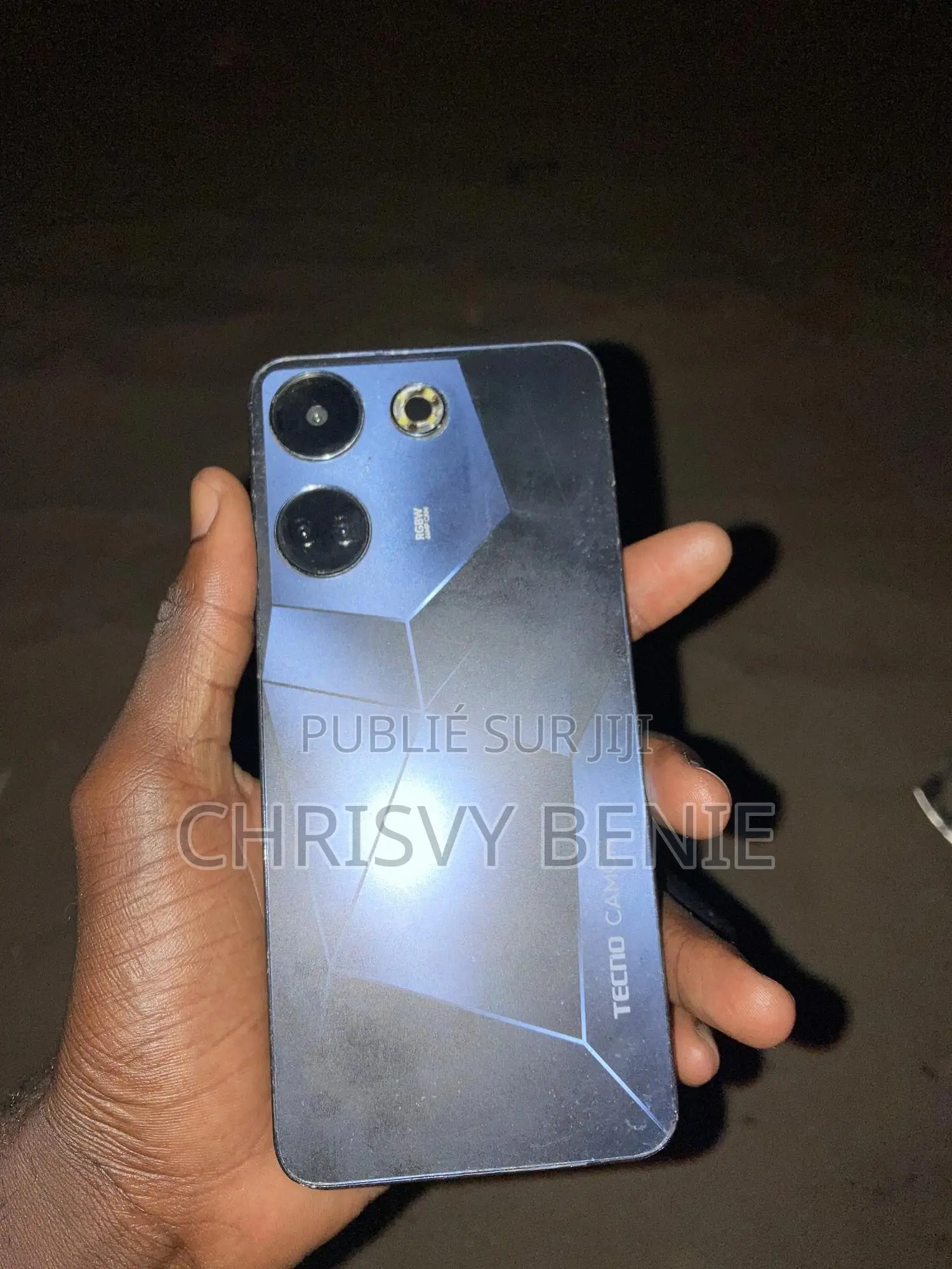 Tecno Camon 20 Pro 256 GB Noir