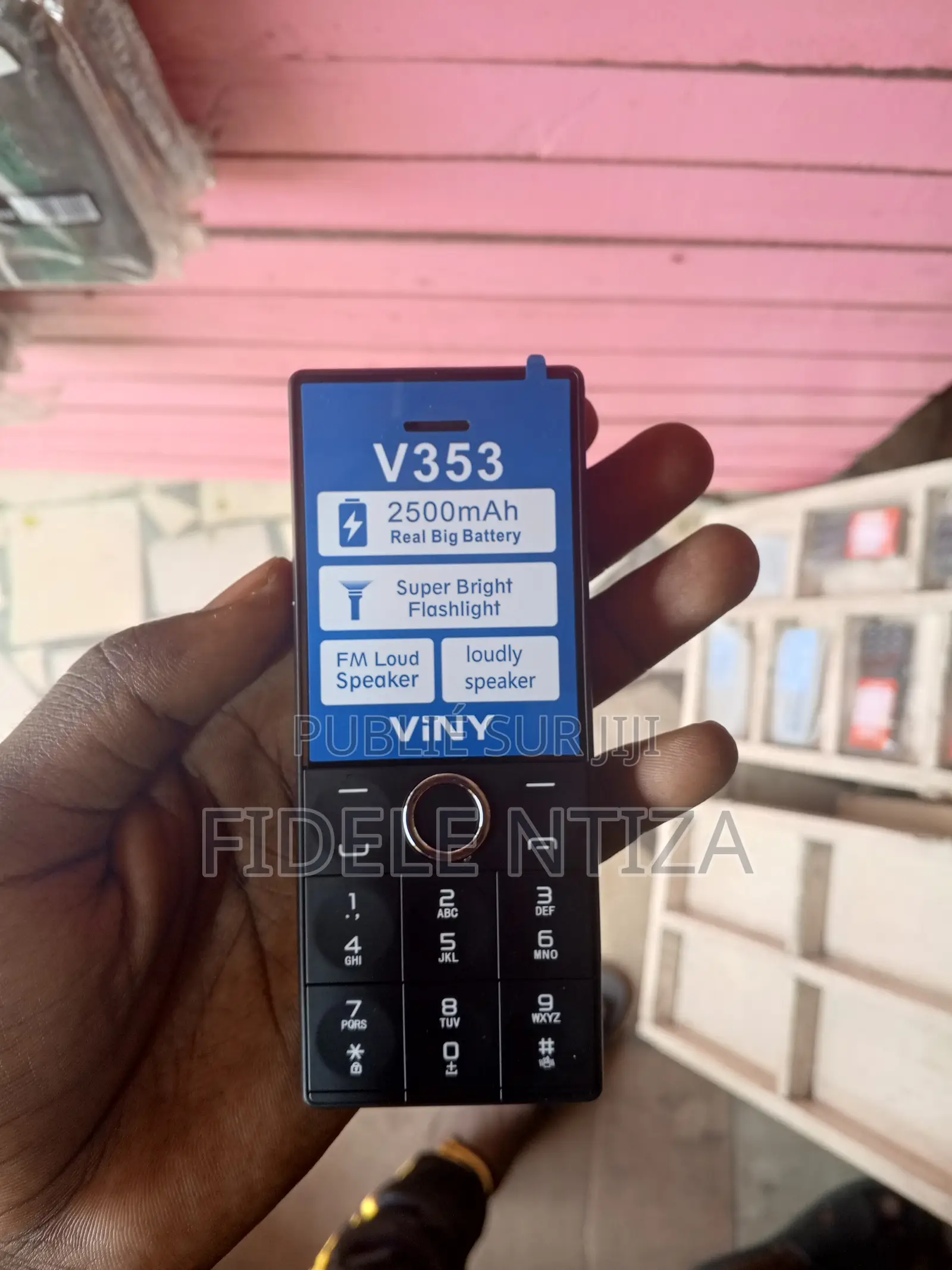 Nouveau Téléphone portable Noir