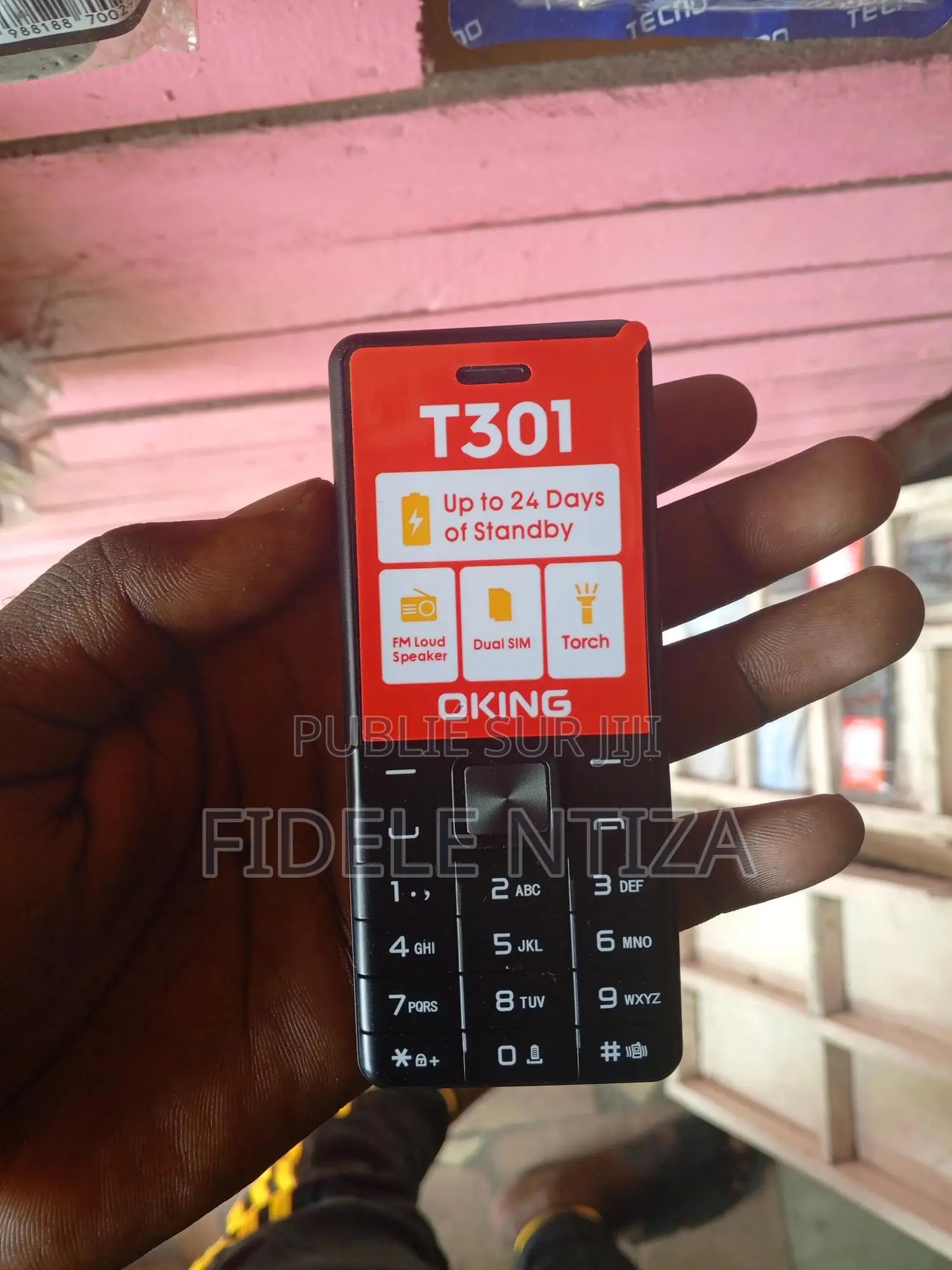 Nouveau Téléphone portable Noir