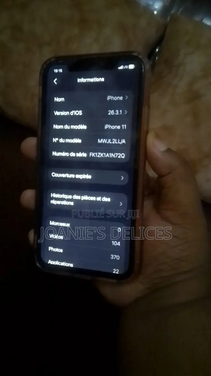 Nouveau Apple iPhone 11 128 GB Vert