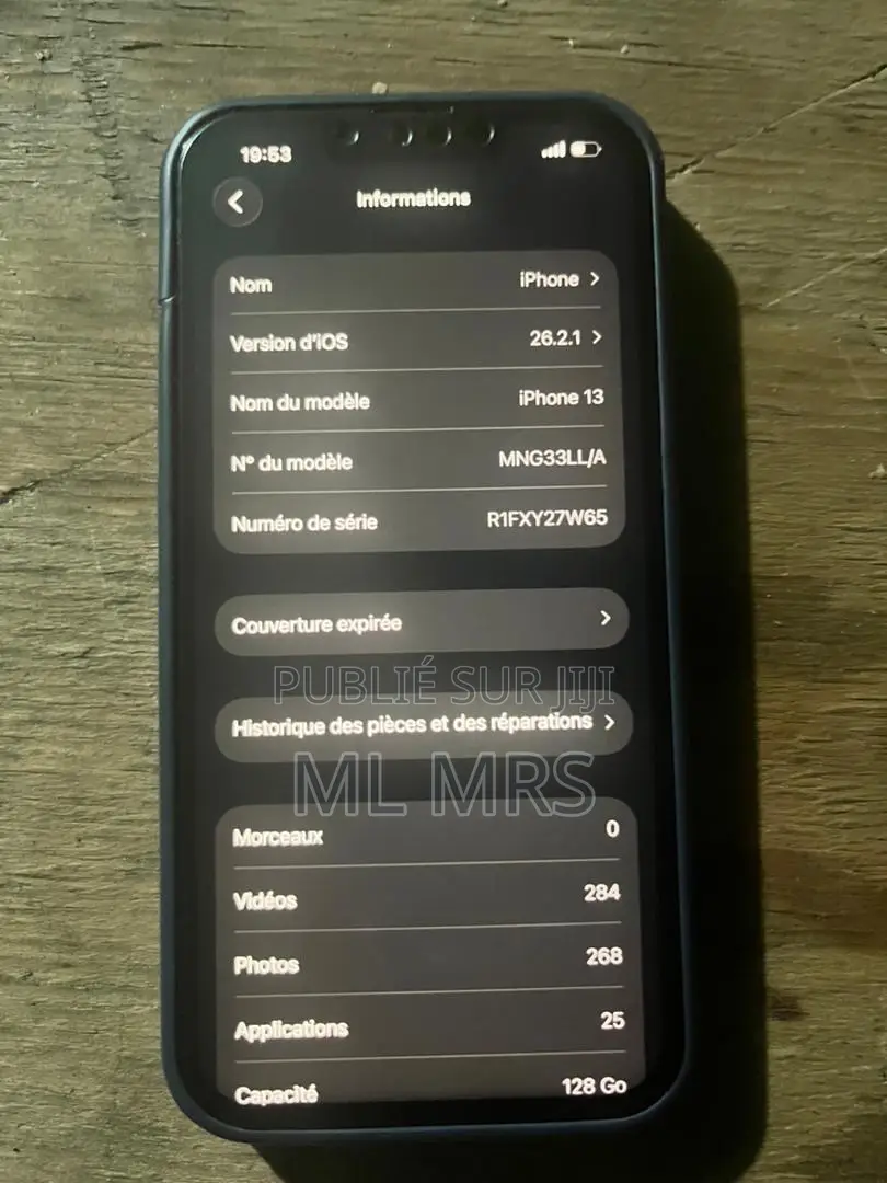 Apple iPhone 13 128 GB Bleu