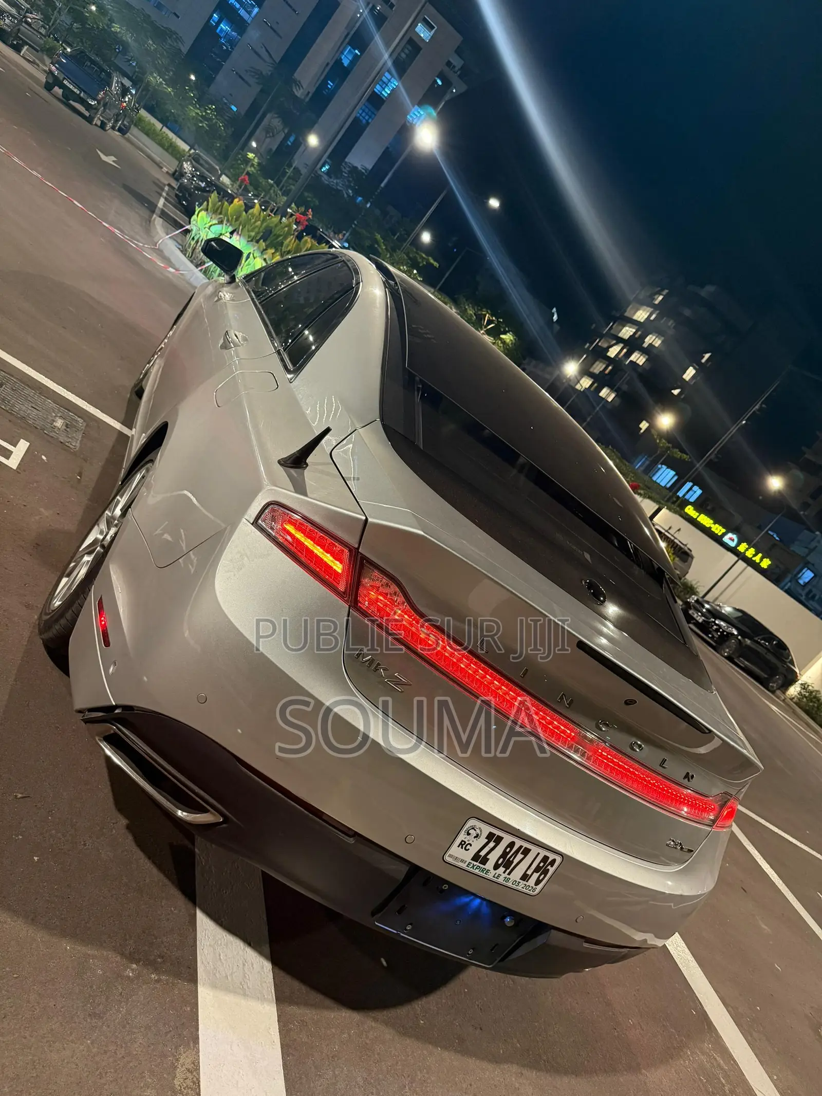 Lincoln MKZ 2014 Gris