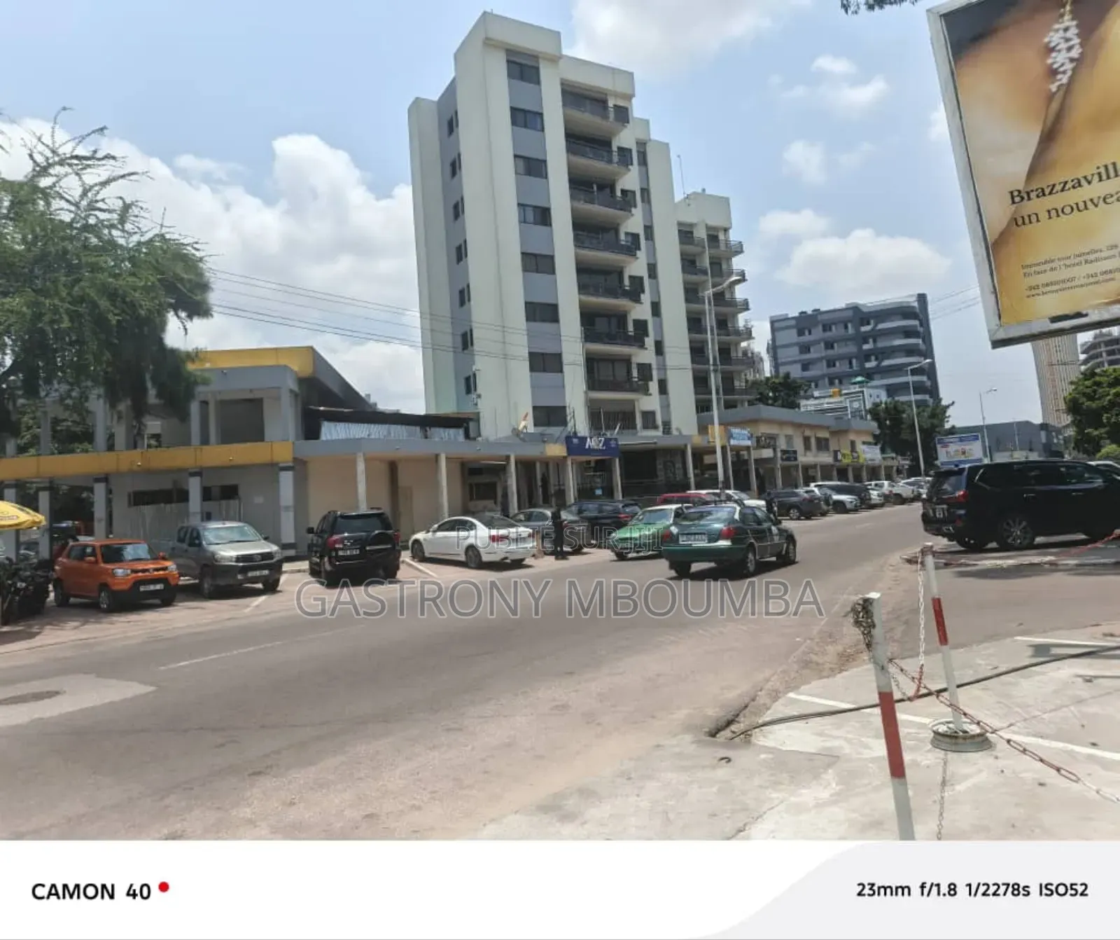 20chbre Blocs d'appartements dans Immeuble City Center, Poto-Poto