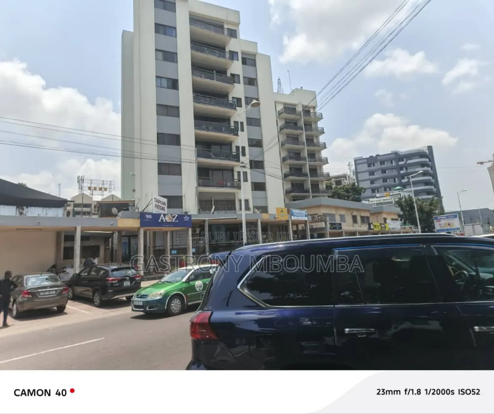 20chbre Blocs d'appartements dans Immeuble City Center, Poto-Poto