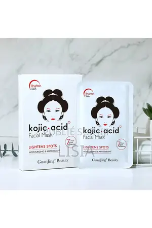 Paquet De 7 Masques À l'Acide Kojique.