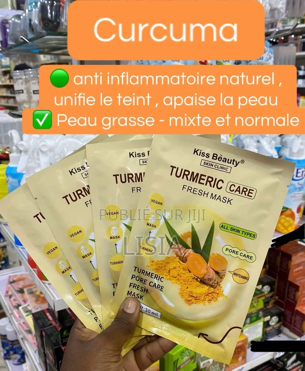 Masque Visage Kiss Beauty