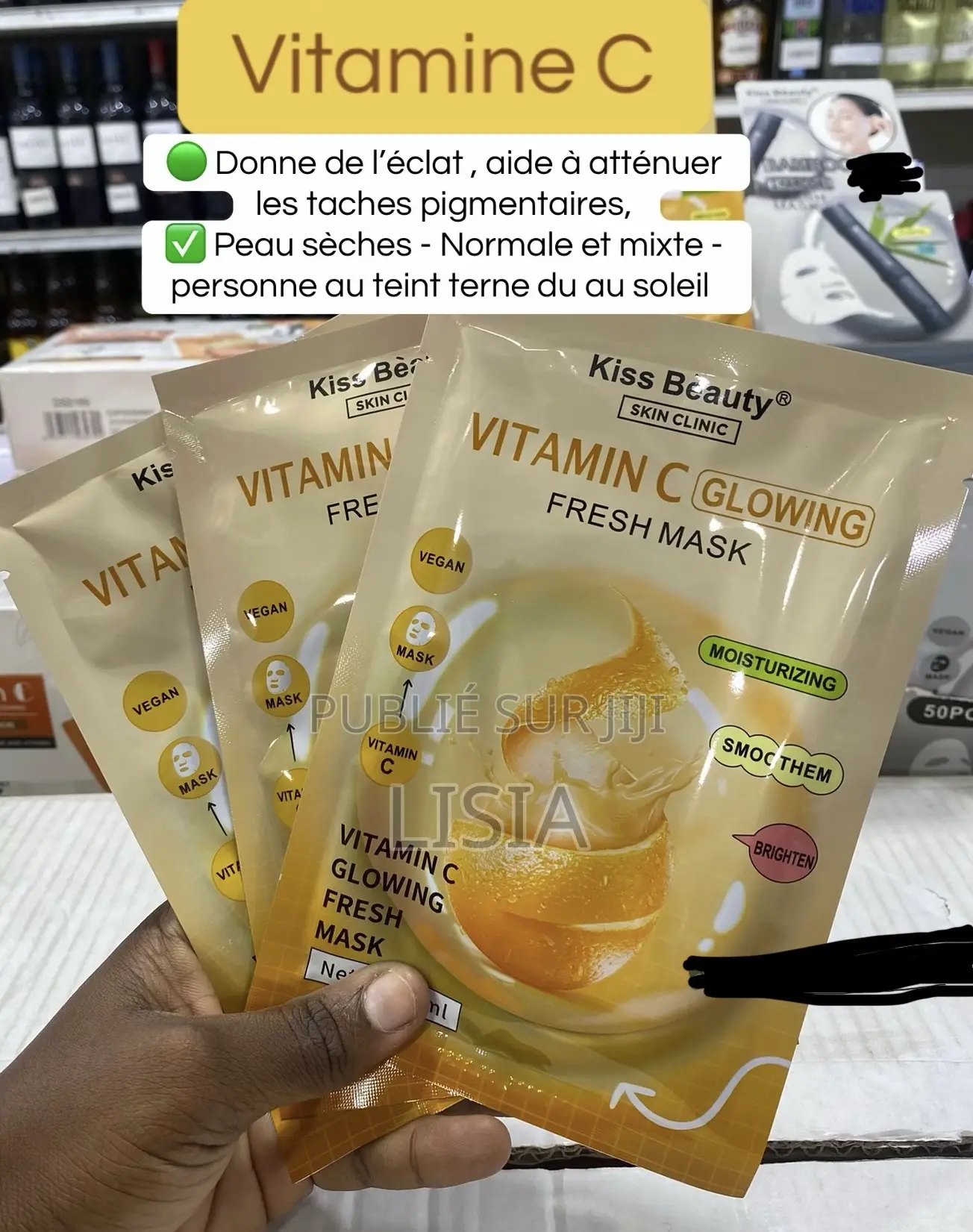 Masque Visage Kiss Beauty