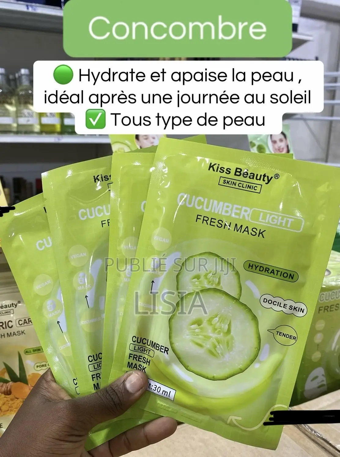 Masque Visage Kiss Beauty