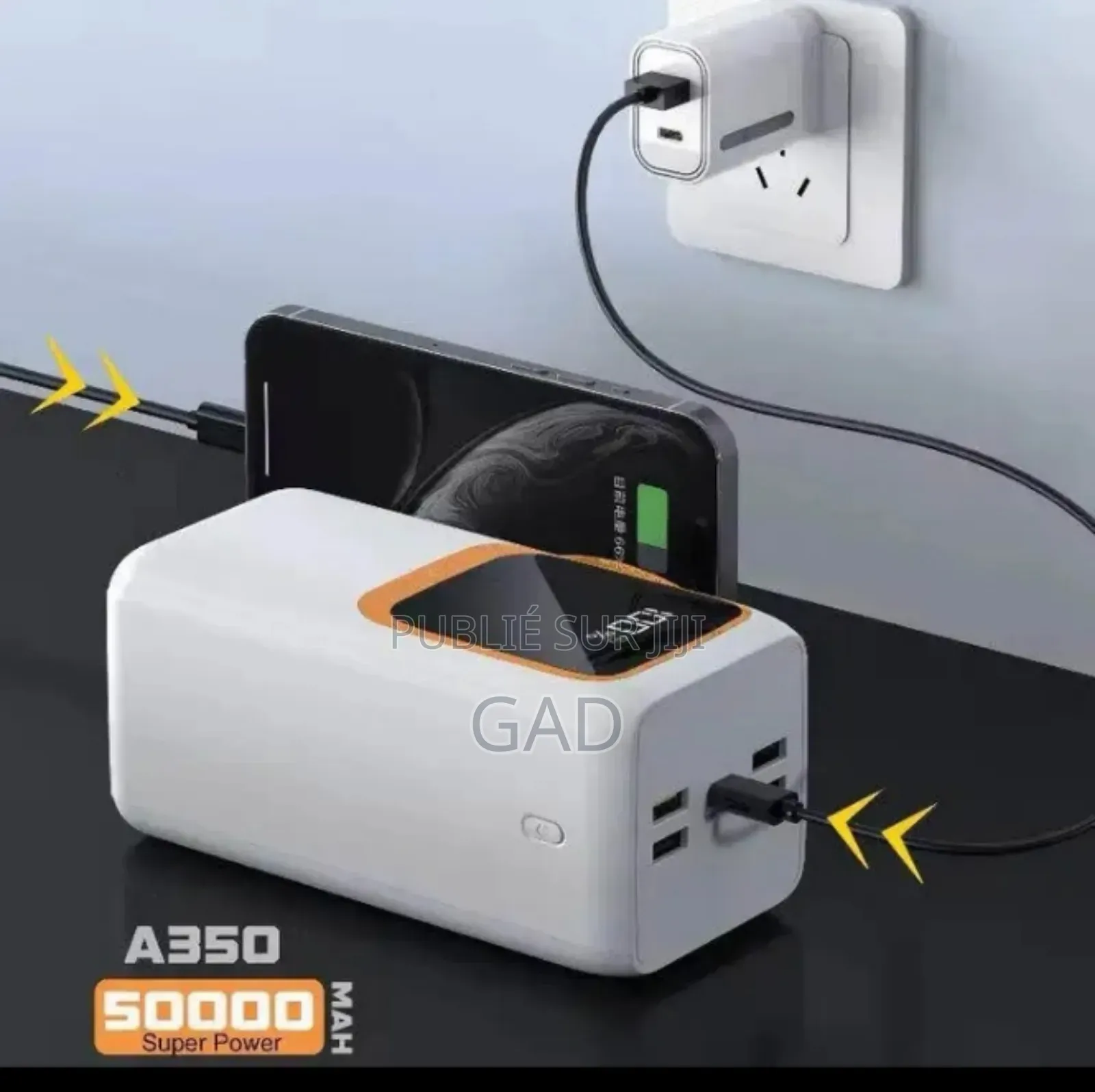 Power Bank Haute Puissance 50,000mah