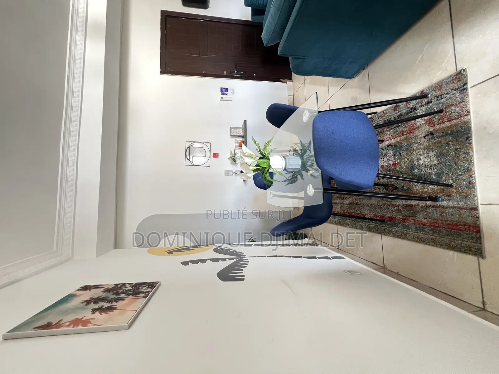 Meublé 1chbre Chambre et salon dans Sandrine Djimaldet, Lumumba à Louer