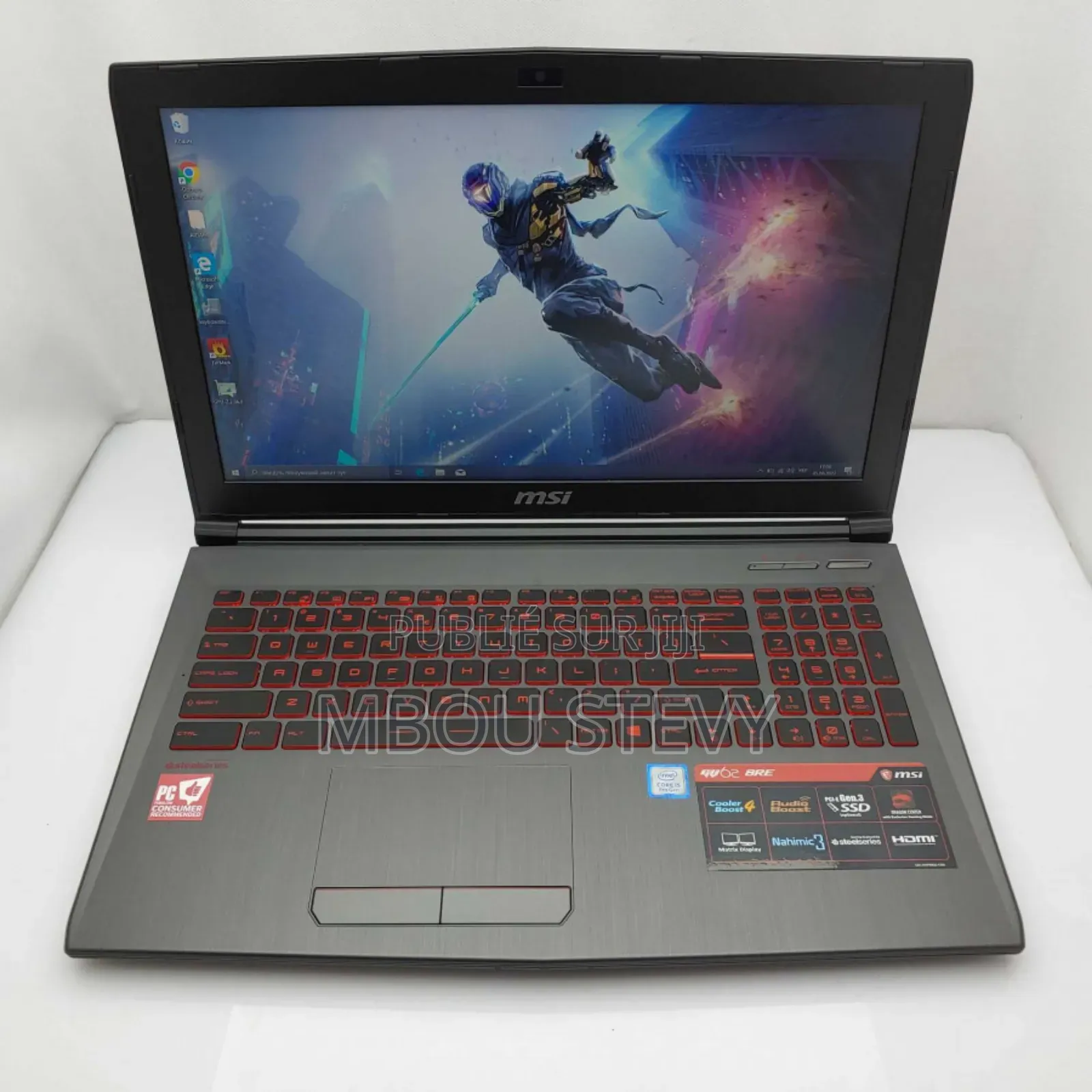 Ordinateur portable MSI Crosshair 15 16GB Intel Core i7 HDD+SSD 1T