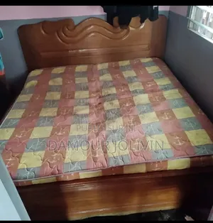 Lit Bat Bois Rouge 3 Places