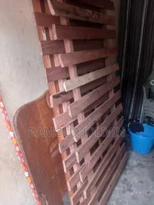 Lit Bat Bois Rouge 3 Places