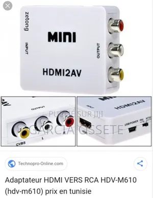 Adaptateur Hdmi Vers Rca HDV