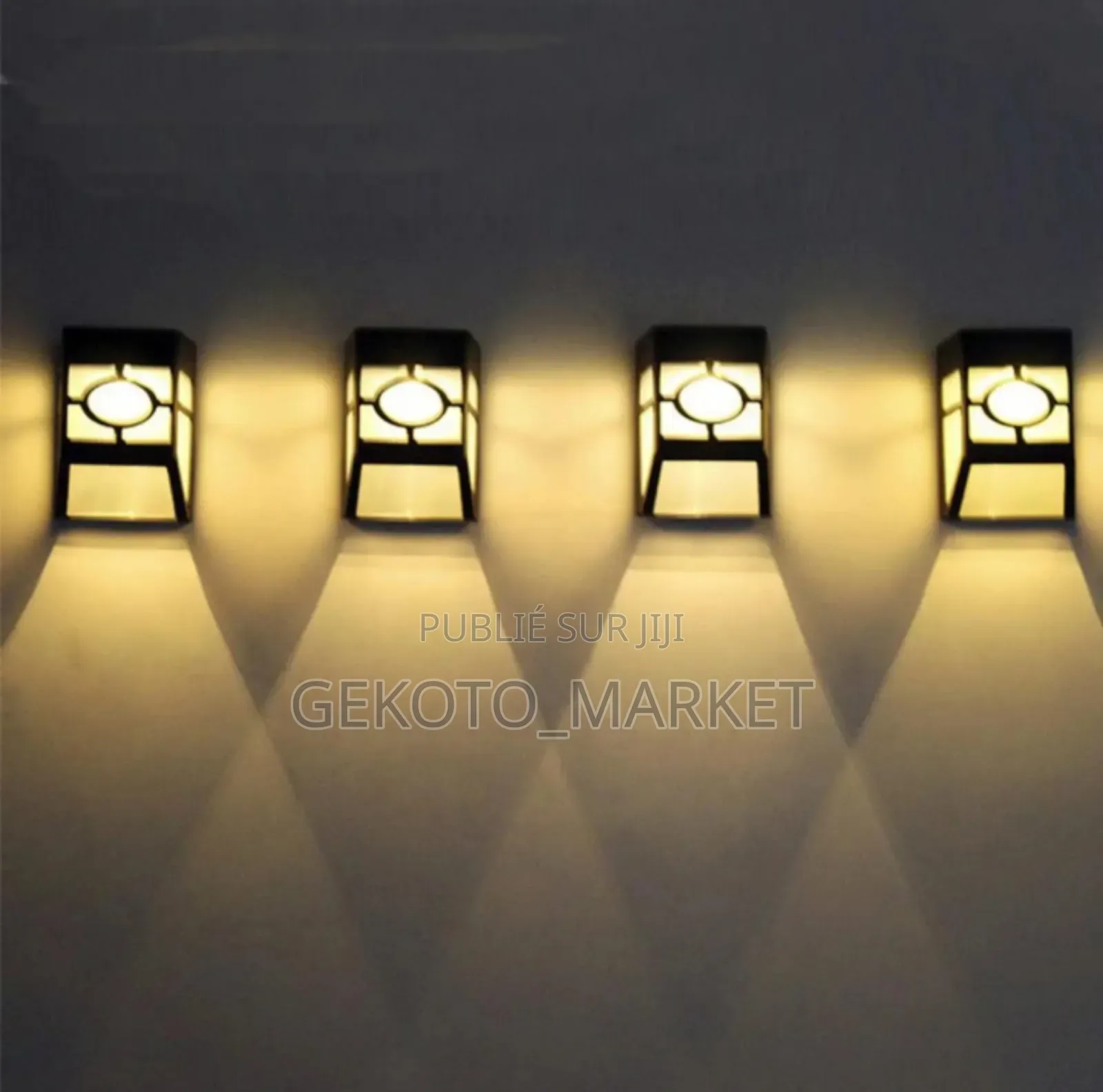 Lampe Solaire Intelligent Et Imperméable