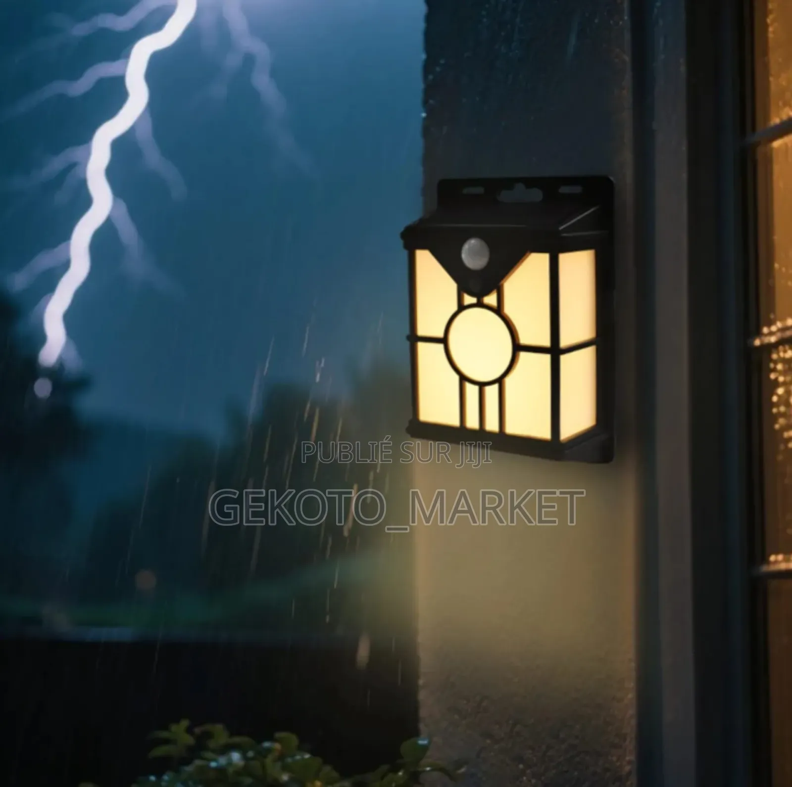 Lampe Solaire Intelligent Et Imperméable