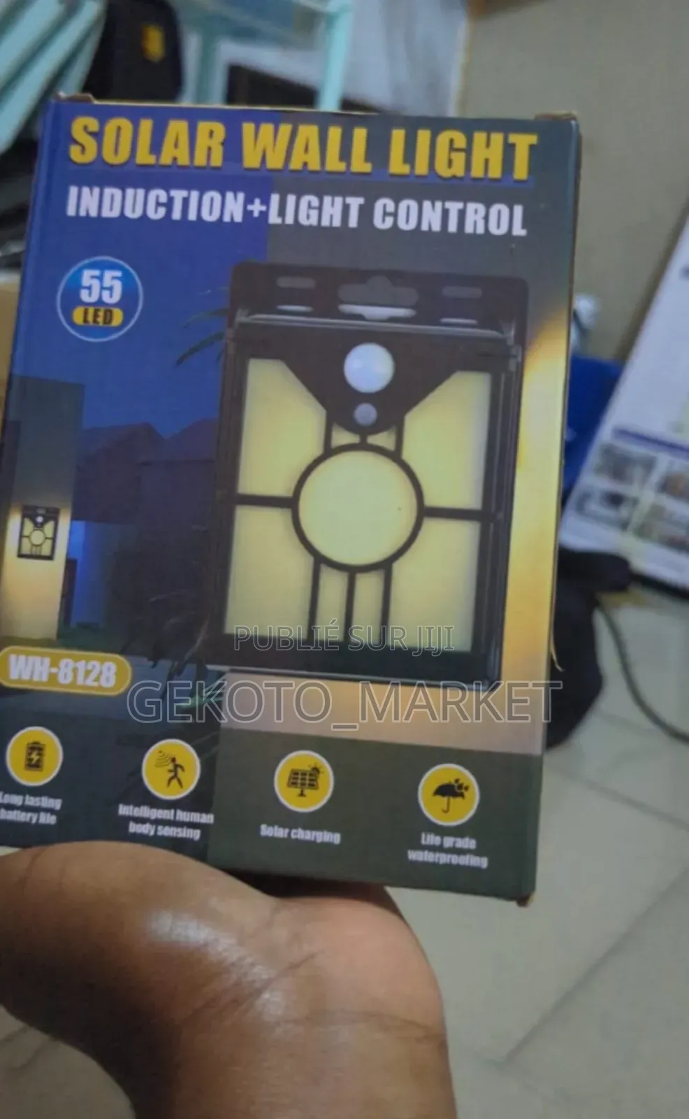 Lampe Solaire Intelligent Et Imperméable