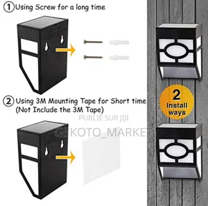 Lampe Solaire Intelligent Et Imperméable