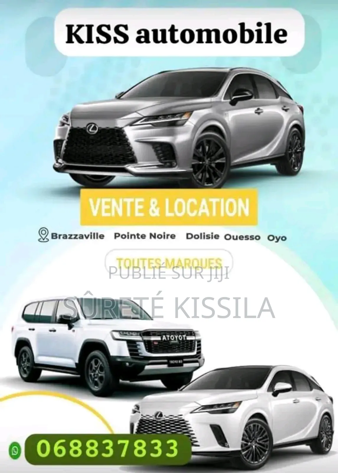 Voiture 2020 Blanc cassé