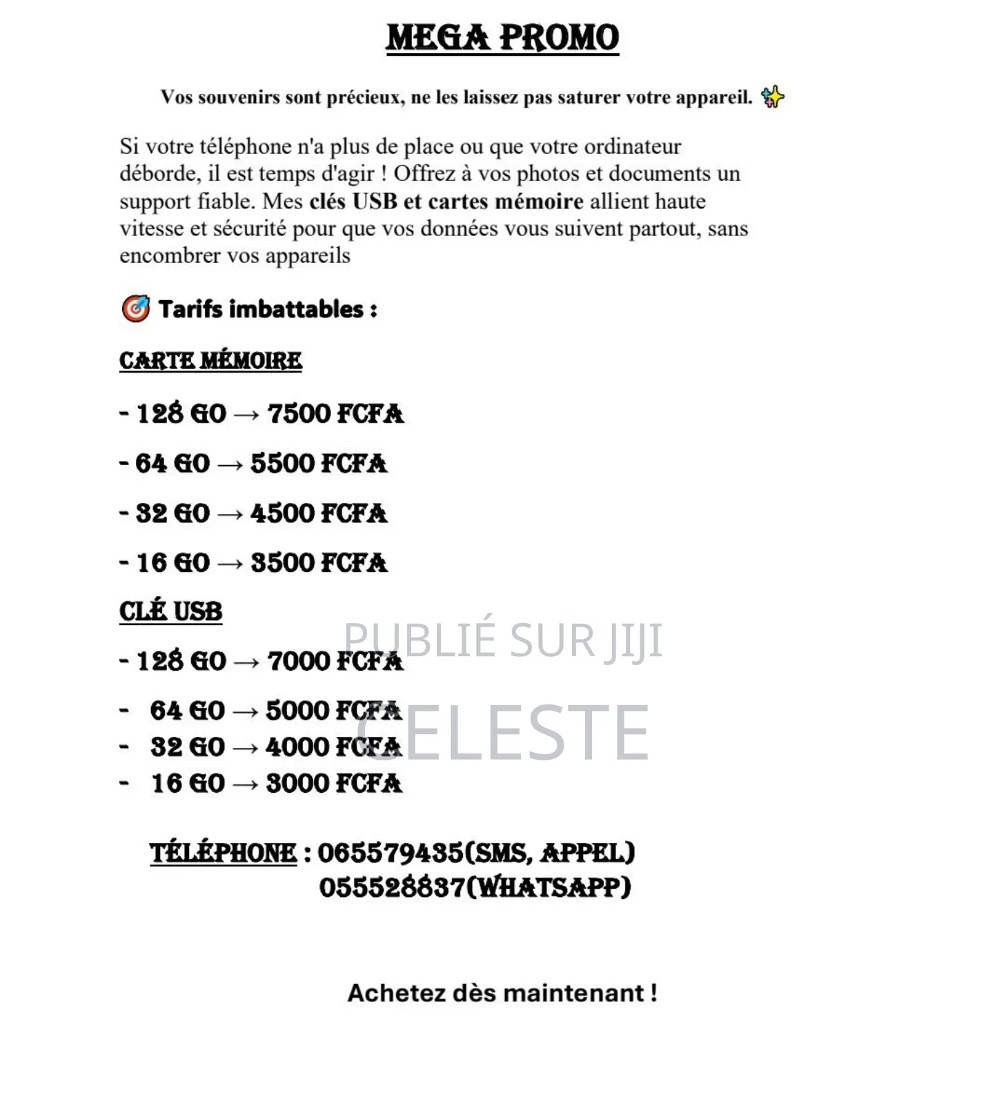 Accessoires De Stockage Sandisk (Clés Usb Et Micro Sd)