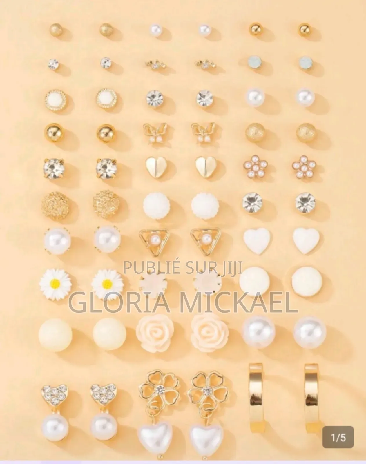 Boucles d'Oreilles Et Bagues