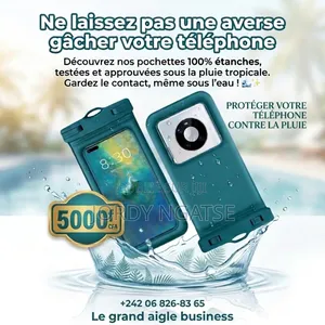 Protéger Votre Téléphone Contre La Pluie Avec Notre Water Pro of Bag