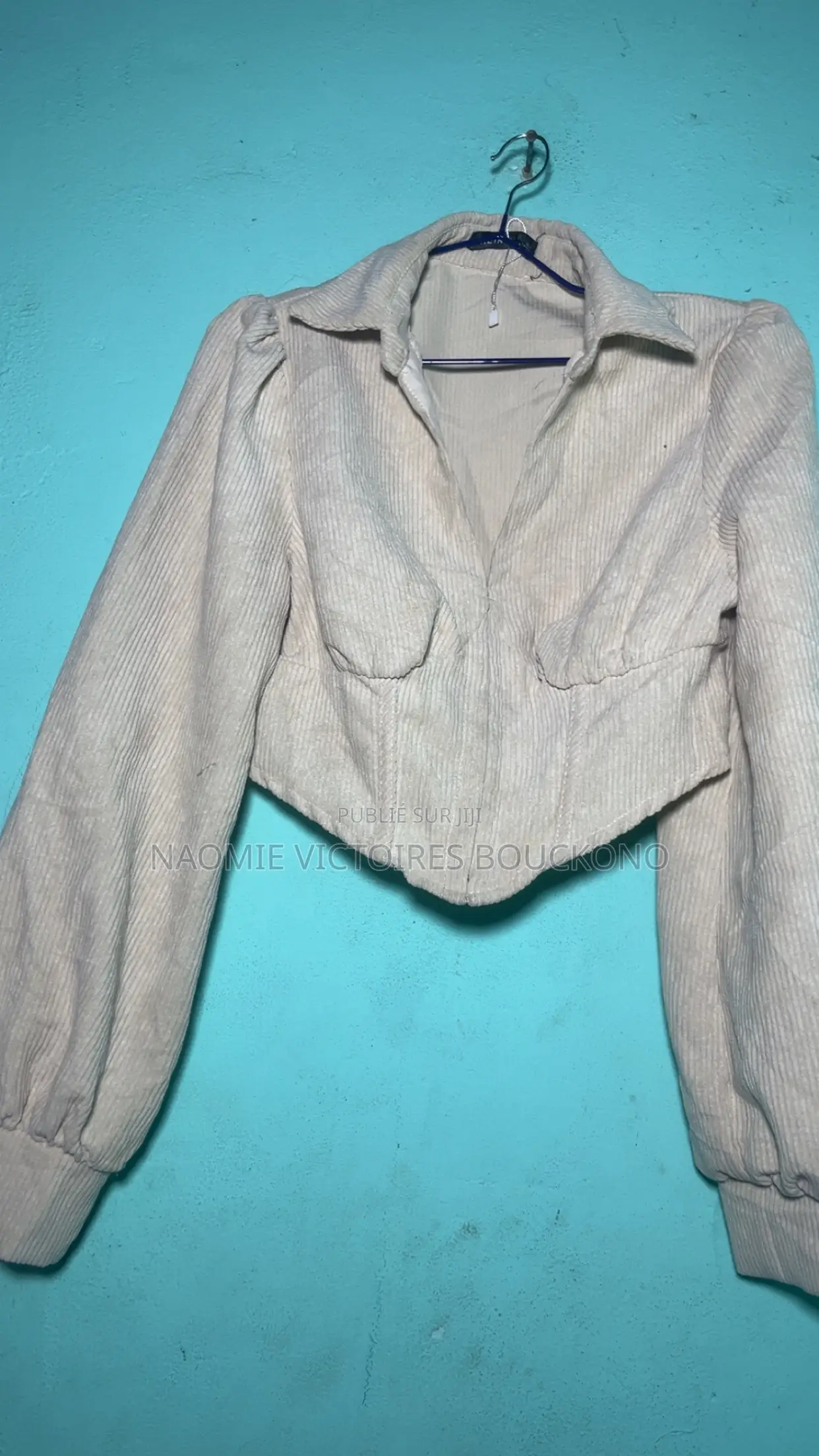 Blazer En Velours Shein