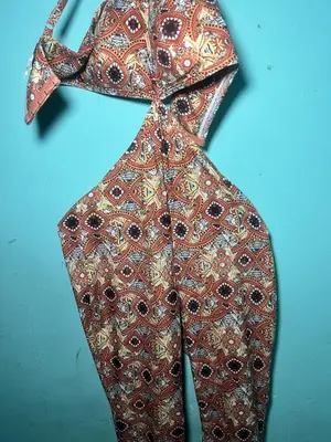 Combinaison Deux Pièces en Coton Taille Standard