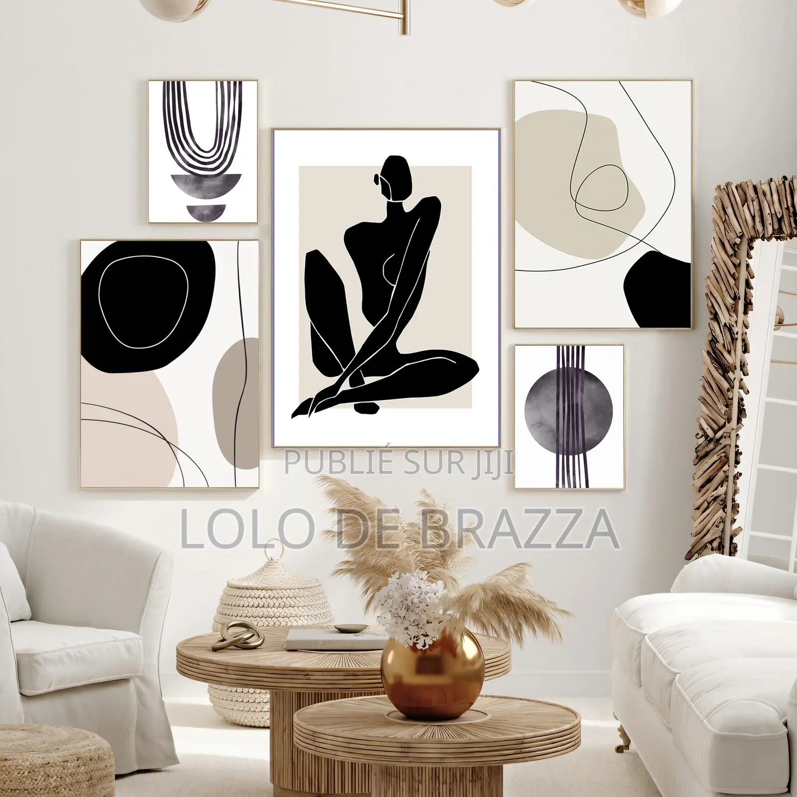 Pack Tableau Mural Pour Decoration Intérieur