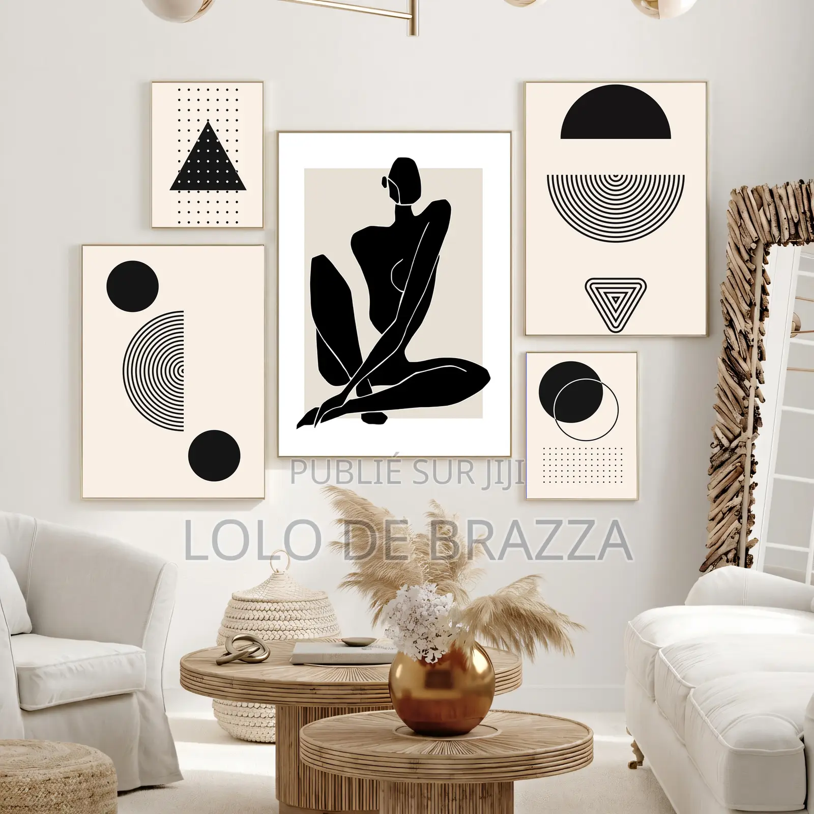 Pack Tableau Mural Pour Decoration Intérieur